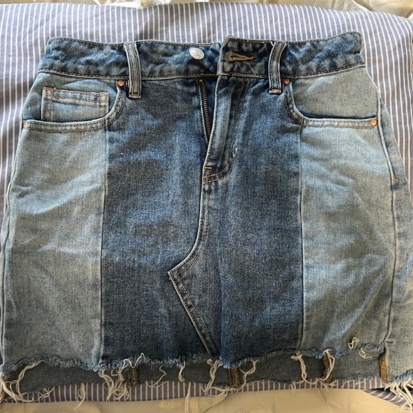 Pacsun Denim Skirt - Picture 1 of 6